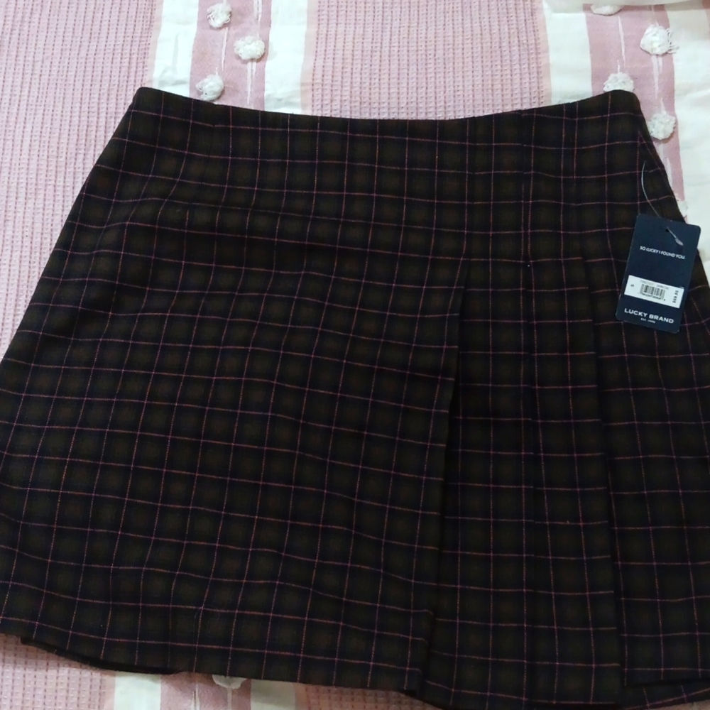 Plaid Lucky Brand Skirt